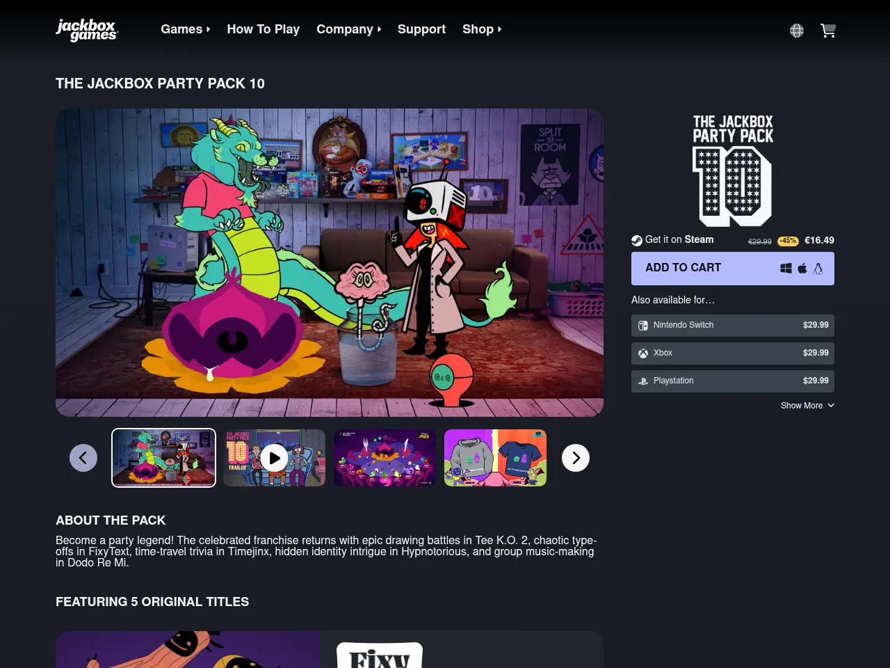 Jackbox Party Pack 10